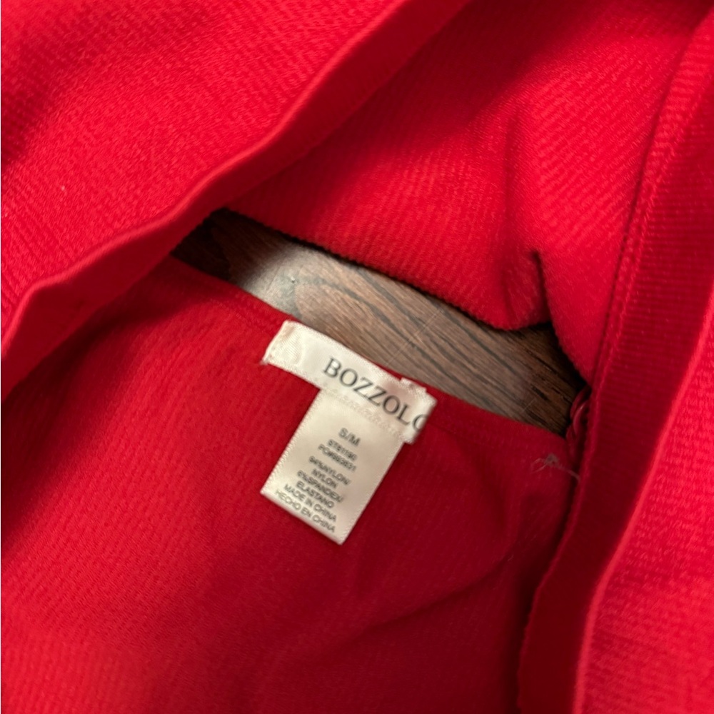 Bozzolo Scarlet Ribbed Top - Picture 3 of 3